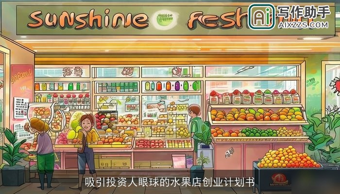 吸引投资人眼球的水果店创业计划书
