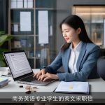 商务英语专业学生的英文求职信