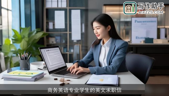 商务英语专业学生的英文求职信