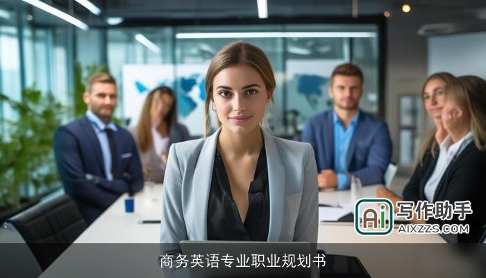 商务英语专业职业规划书