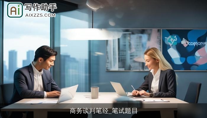 商务谈判笔经_笔试题目