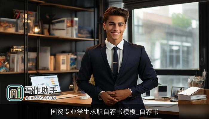 国贸专业学生求职自荐书模板_自荐书