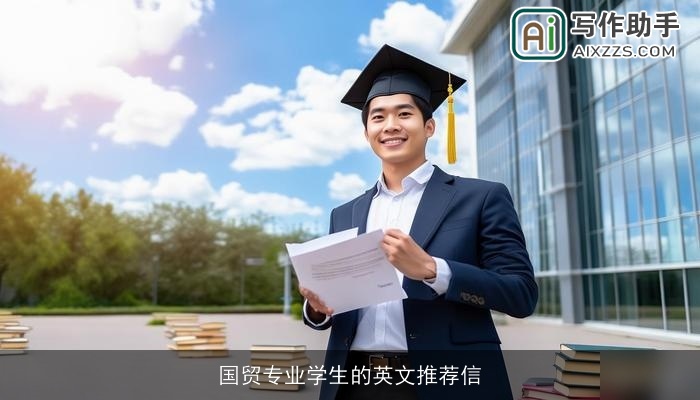 国贸专业学生的英文推荐信