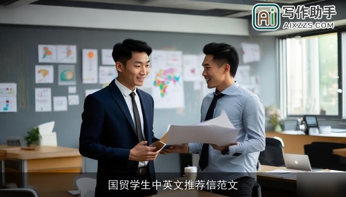 国贸学生中英文推荐信范文