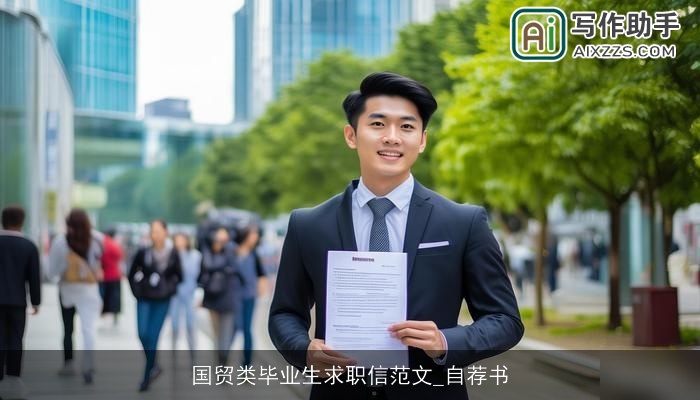 国贸类毕业生求职信范文_自荐书