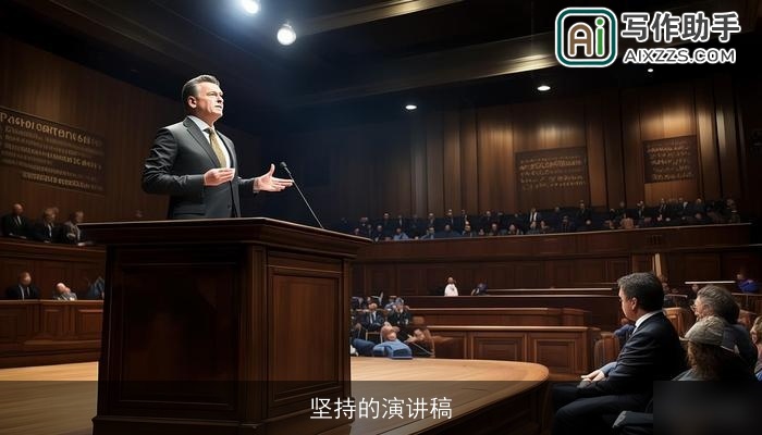 坚持的演讲稿