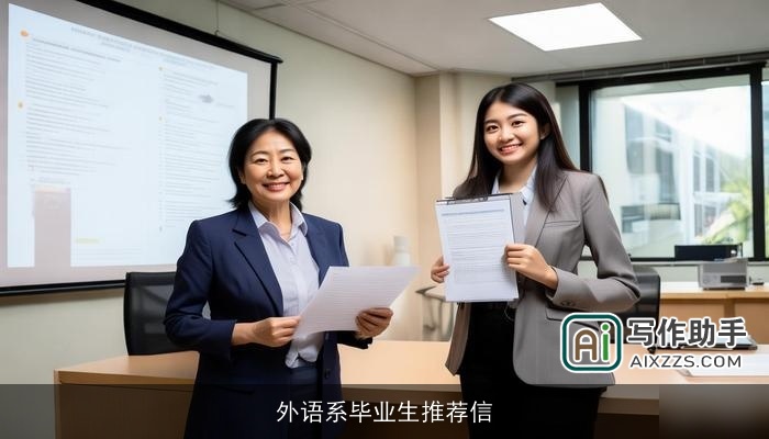 外语系毕业生推荐信