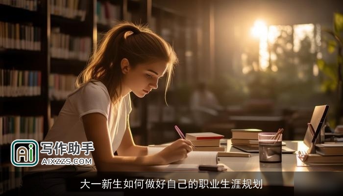大一新生如何做好自己的职业生涯规划