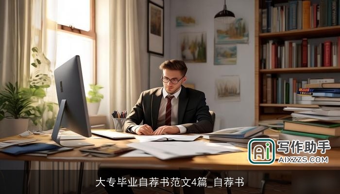 大专毕业自荐书范文4篇_自荐书