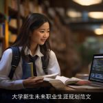 大学新生未来职业生涯规划范文