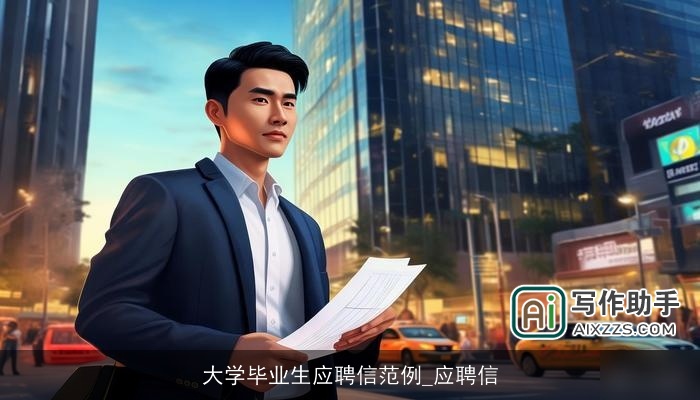 大学毕业生应聘信范例_应聘信