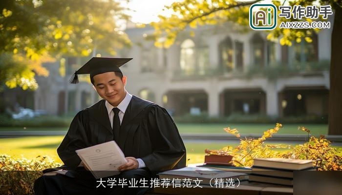 大学毕业生推荐信范文（精选）