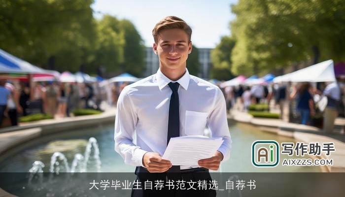 大学毕业生自荐书范文精选_自荐书