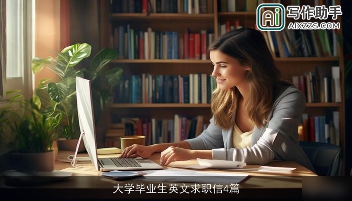大学毕业生英文求职信4篇