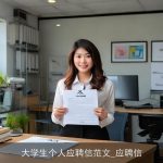 大学生个人应聘信范文_应聘信