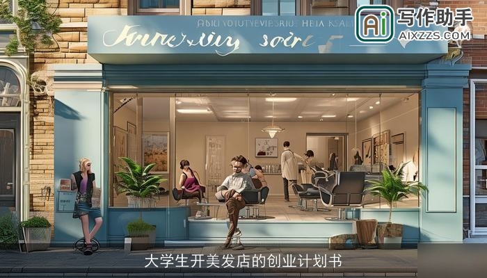 大学生开美发店的创业计划书