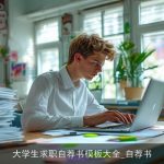 大学生求职自荐书模板大全_自荐书