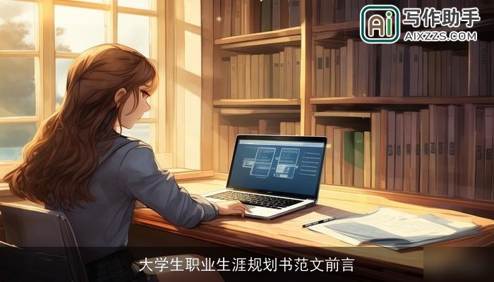 大学生职业生涯规划书范文前言