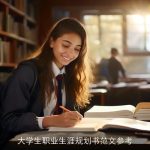大学生职业生涯规划书范文参考