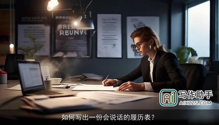 如何写出一份会说话的履历表？