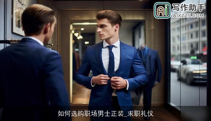 如何选购职场男士正装_求职礼仪