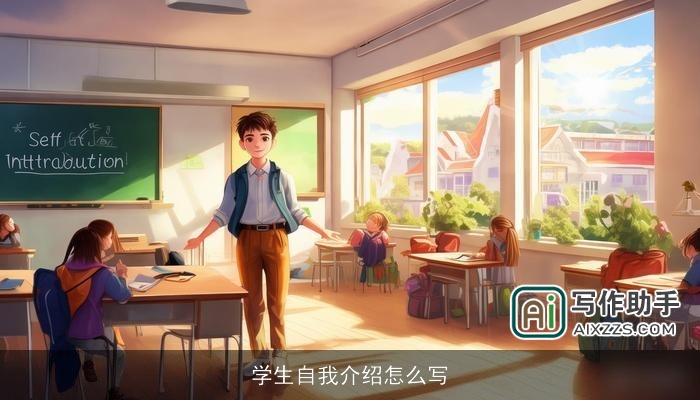 学生自我介绍怎么写
