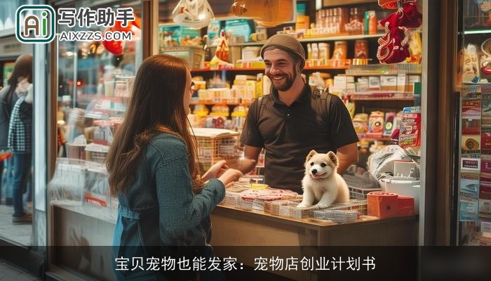 宝贝宠物也能发家：宠物店创业计划书