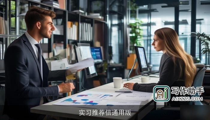 实习推荐信通用版