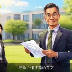 导师工作推荐函范文