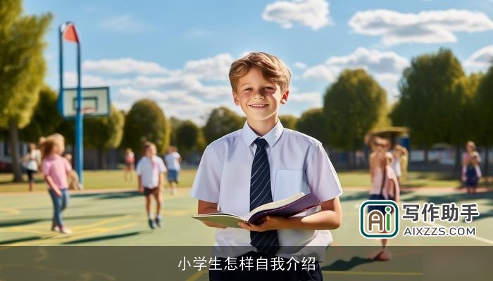 小学生怎样自我介绍