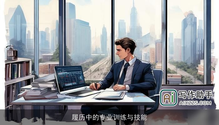 履历中的专业训练与技能