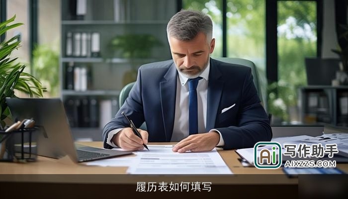 履历表如何填写