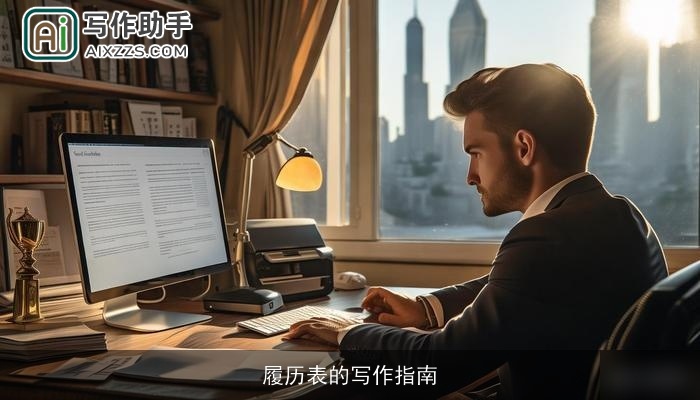 履历表的写作指南