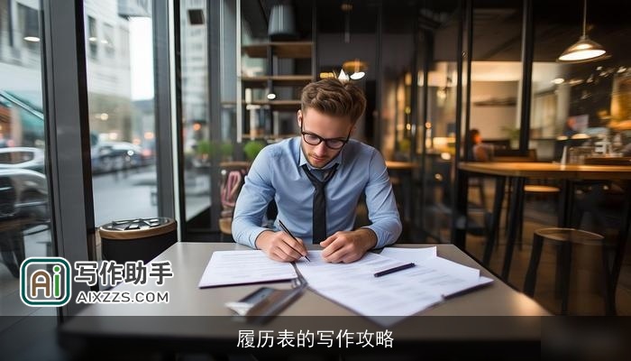 履历表的写作攻略