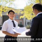 山东大学附中07级学生自荐书模板_自荐书