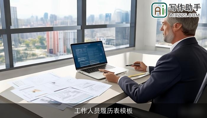 工作人员履历表模板