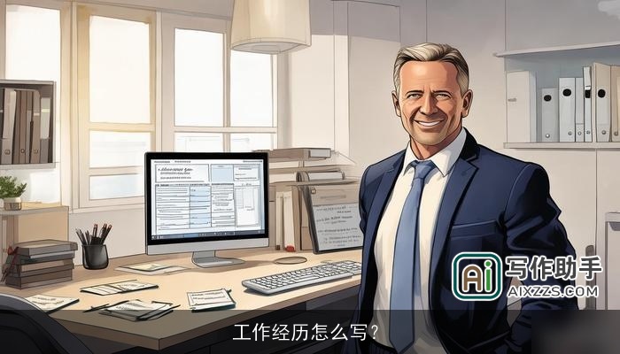 工作经历怎么写？