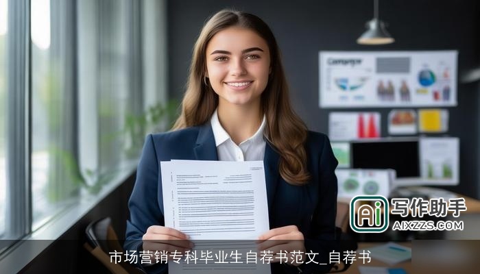市场营销专科毕业生自荐书范文_自荐书