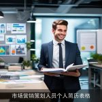 市场营销策划人员个人简历表格