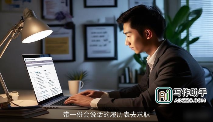 带一份会说话的履历表去求职