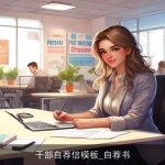 干部自荐信模板_自荐书