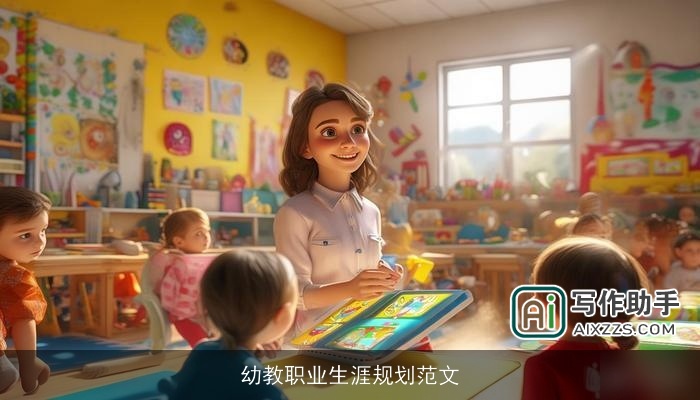 幼教职业生涯规划范文