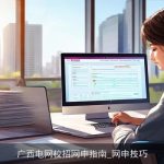 广西电网校招网申指南_网申技巧