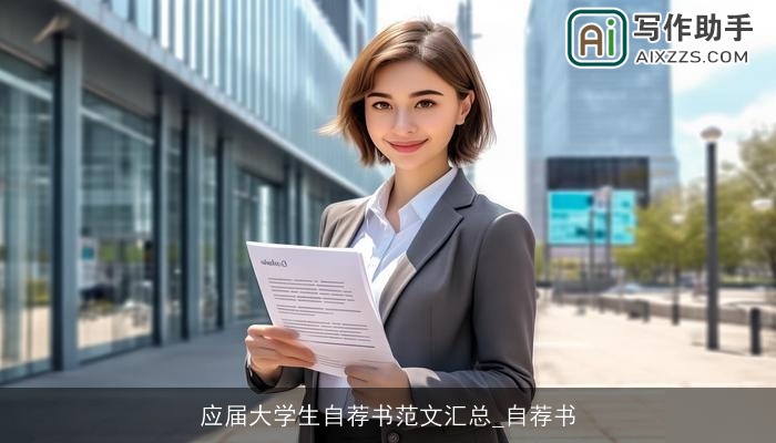 应届大学生自荐书范文汇总_自荐书