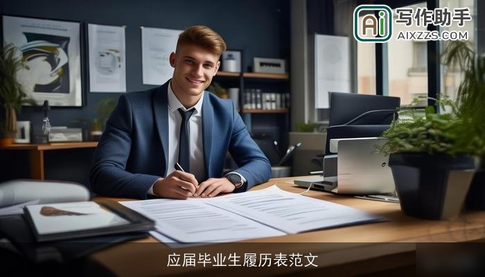 应届毕业生履历表范文