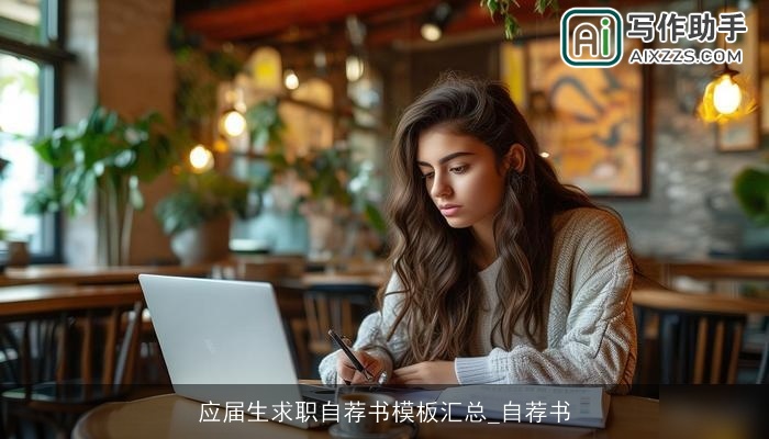 应届生求职自荐书模板汇总_自荐书