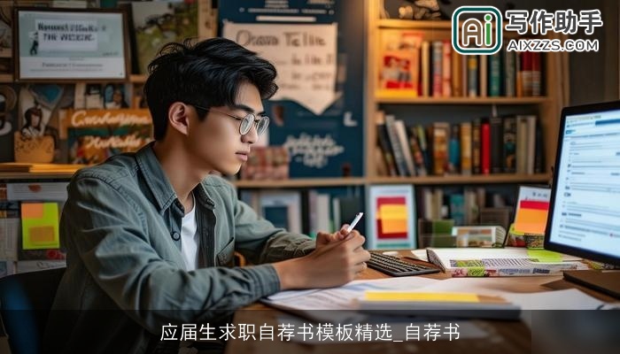 应届生求职自荐书模板精选_自荐书