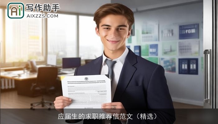 应届生的求职推荐信范文（精选）