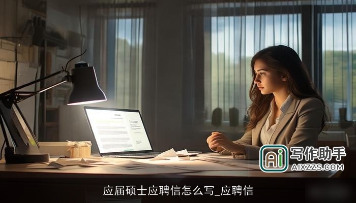 应届硕士应聘信怎么写_应聘信