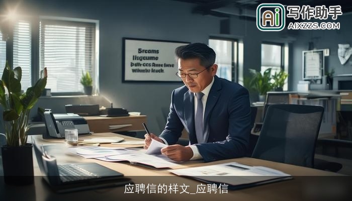 应聘信的样文_应聘信